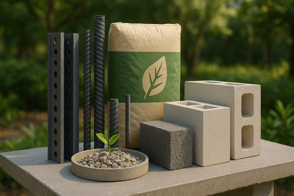 Low-Carbon Builder in Delhi-NCR (2025): Real Materials, Real Technologies That Cut CO₂ and Costs