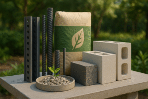 Low-Carbon Builder in Delhi-NCR (2025): Real Materials, Real Technologies That Cut CO₂ and Costs