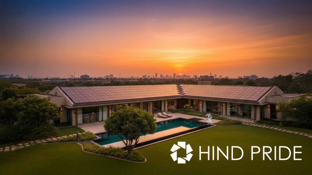Solar-Ready Homes in Delhi NCR: The New Standard for Farmhouses & Luxury Living (2025 Guide)