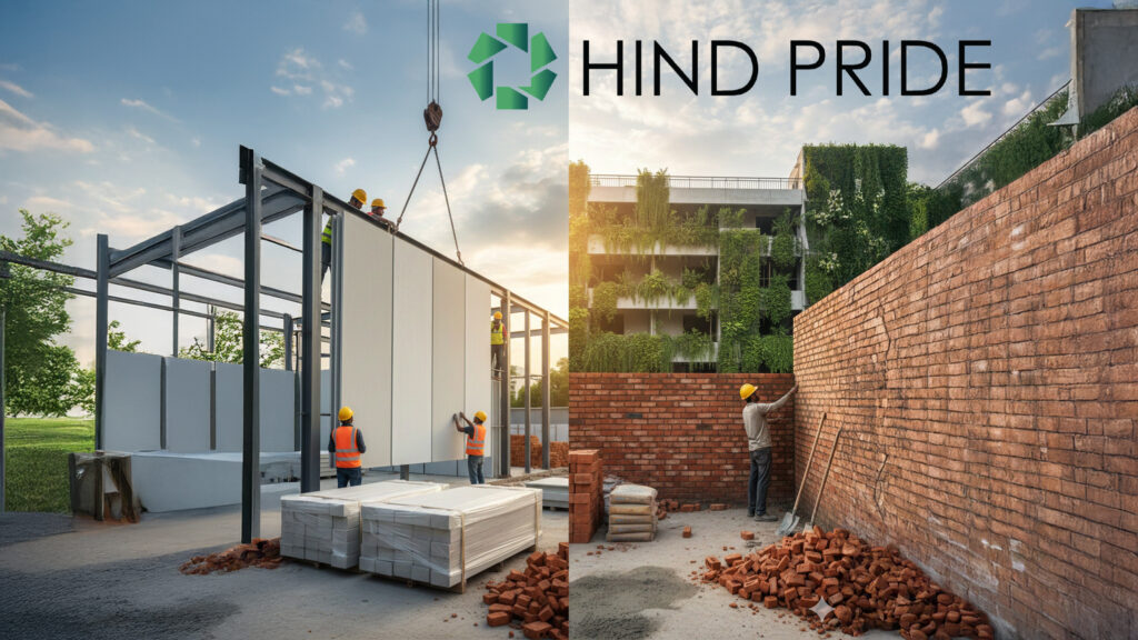 PCC Sandwich Panels vs Brickwork: How Green Walls Slash Site Waste by 30% & Deliver Superior Thermal Comfort in India